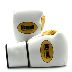 White & Gold Gloves