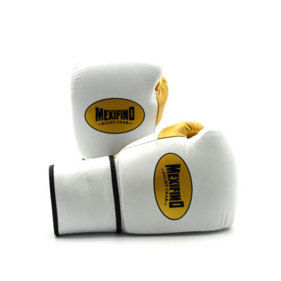 White & Gold Gloves